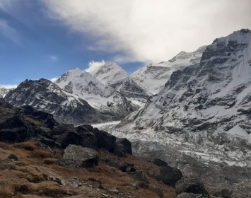 Way to Kanchenjunga North Base Camp