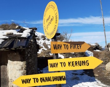 Dhap(2932 M)-The starting point of the trek