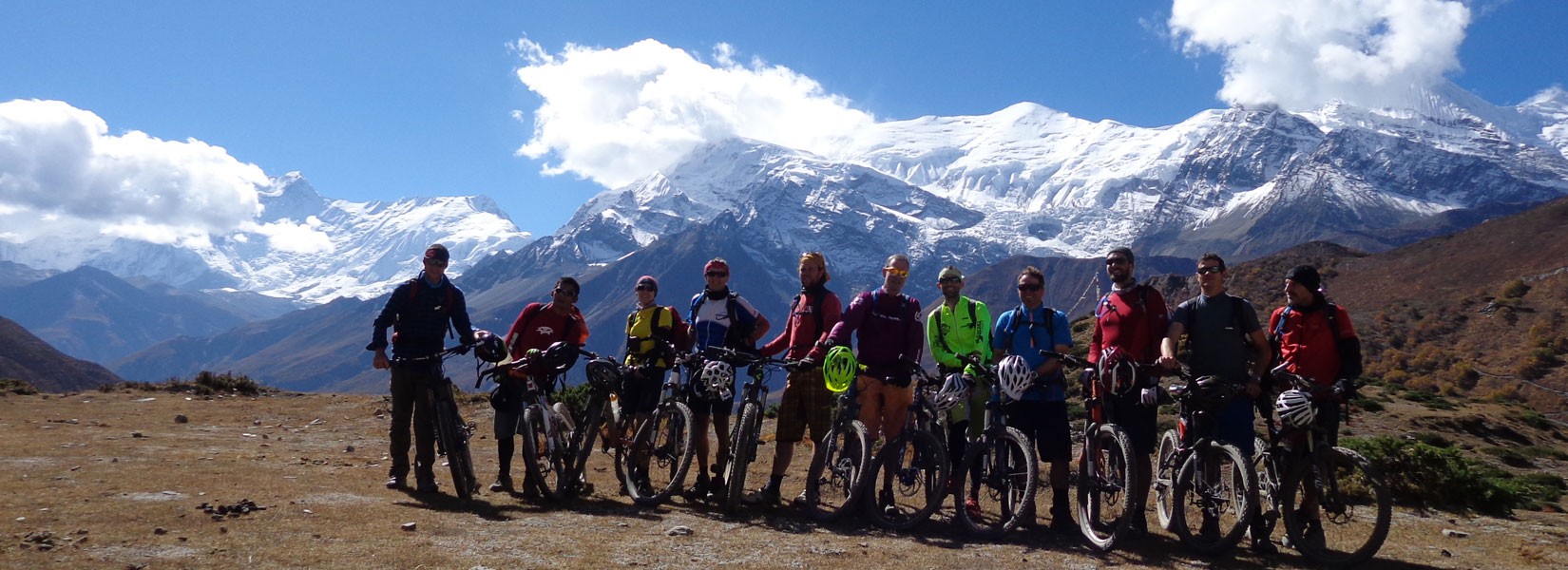 Annapurna Circuit with Tilicho Lake Mountain Biking Tour