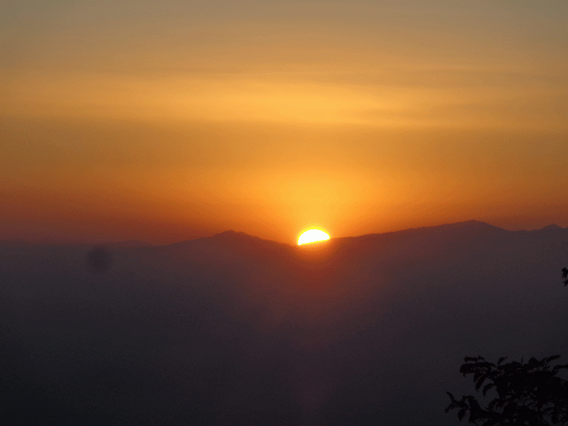 Sunrise view from Chisapani