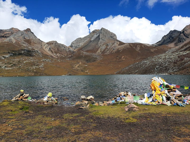 Ice Lake (4620 M) - A perfect spot for day hike from Manang for acclimatisation