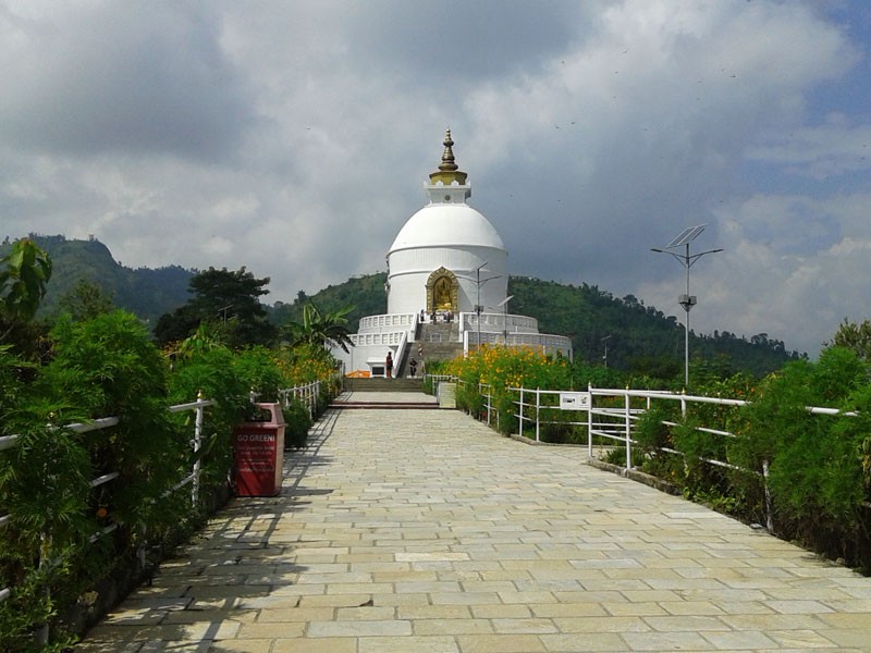 Peace pagoda, Pokhara