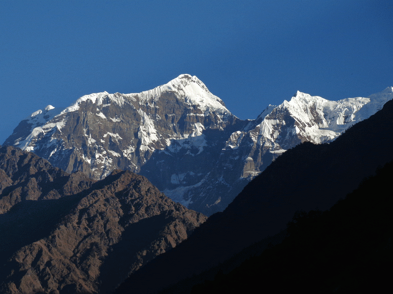 Shringi Himal seen from Sirdibas