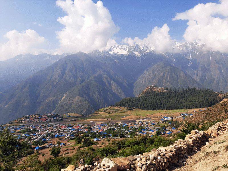 Simikot - The gateway to Limi Valley and Kailash Mansarovar