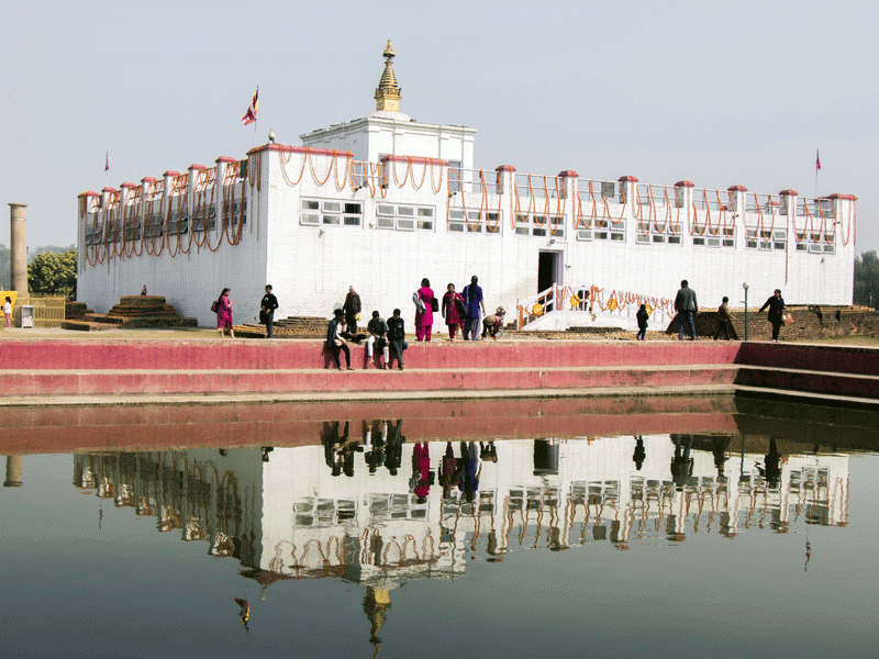 Lumbini, the birthplace of Buddha                                                                      Photo by NRJ Bhusal