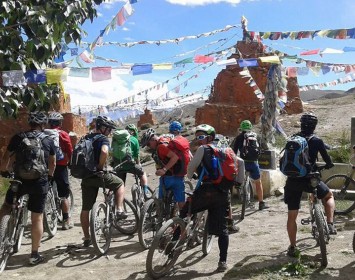 Upper Mustang Mountain Biking Tour